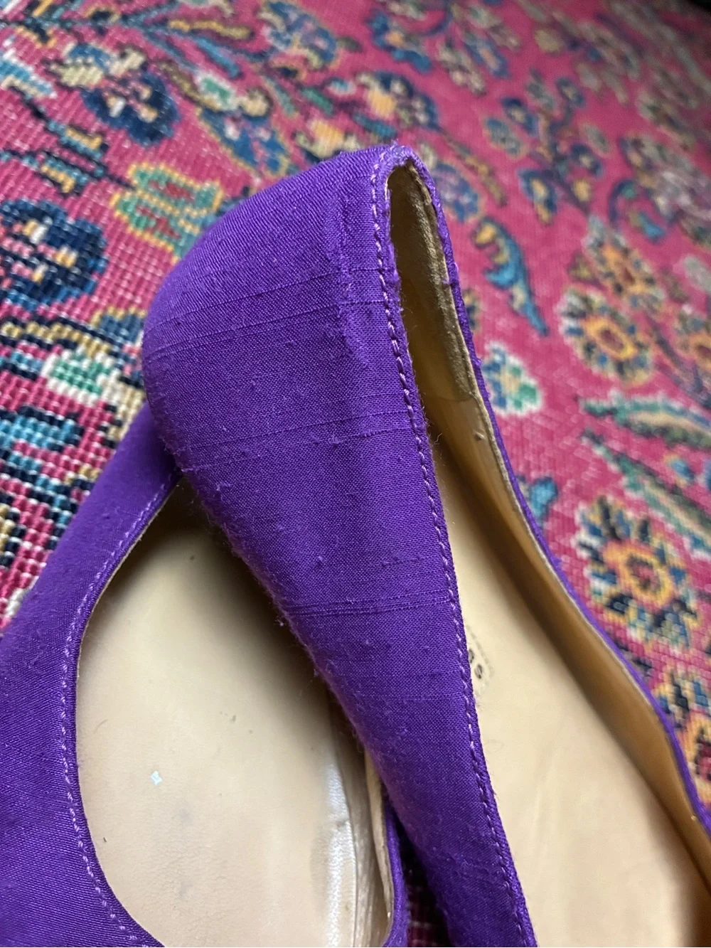Marc by Marc Jacobs Embroidered Ballet Flats